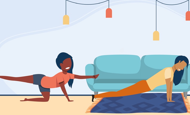 exercices à la maison