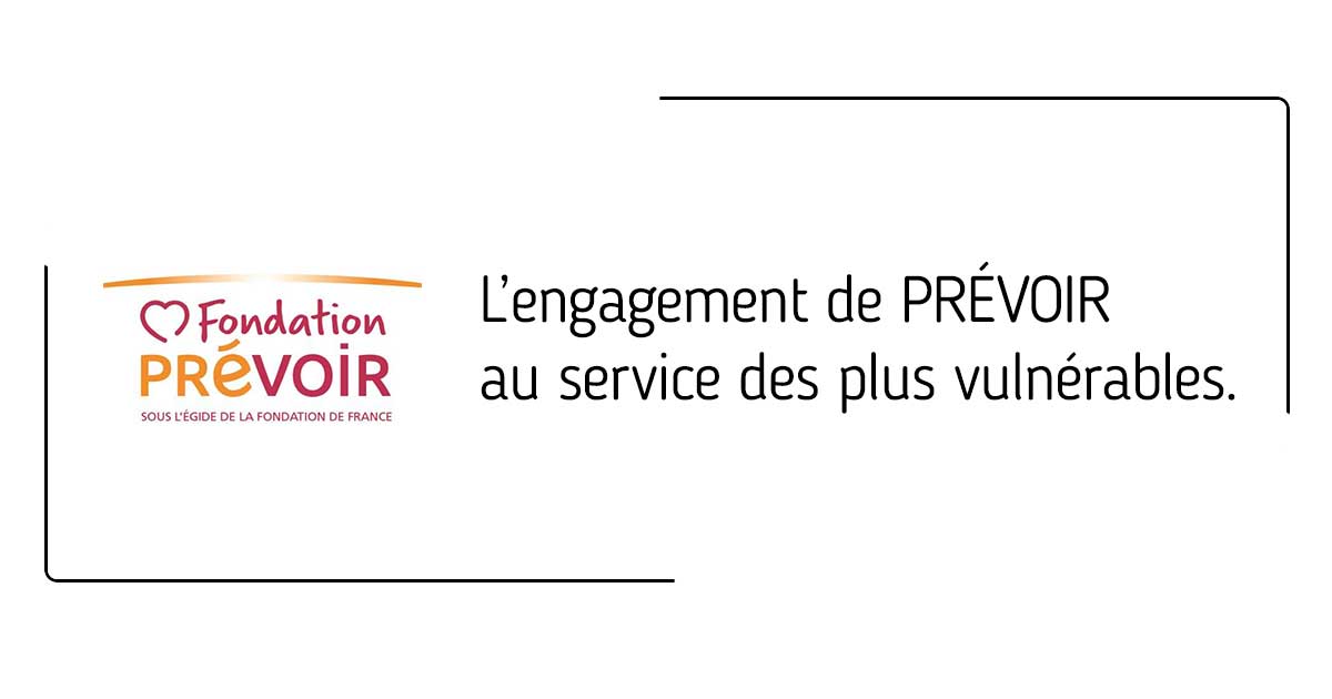 L'engagement de Prévoir au service des plus vulnérables - logo Fondation Prévoir
