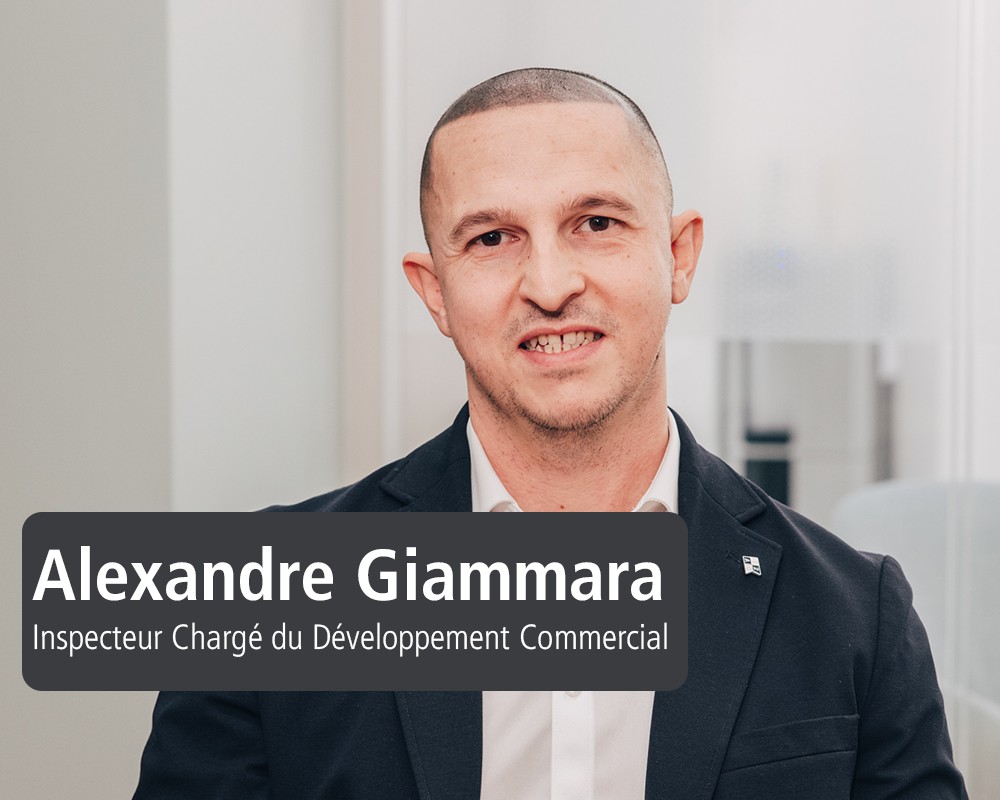 Photo d'Alexandre Giammara, Inspecteur Chargé du Développement Commercial