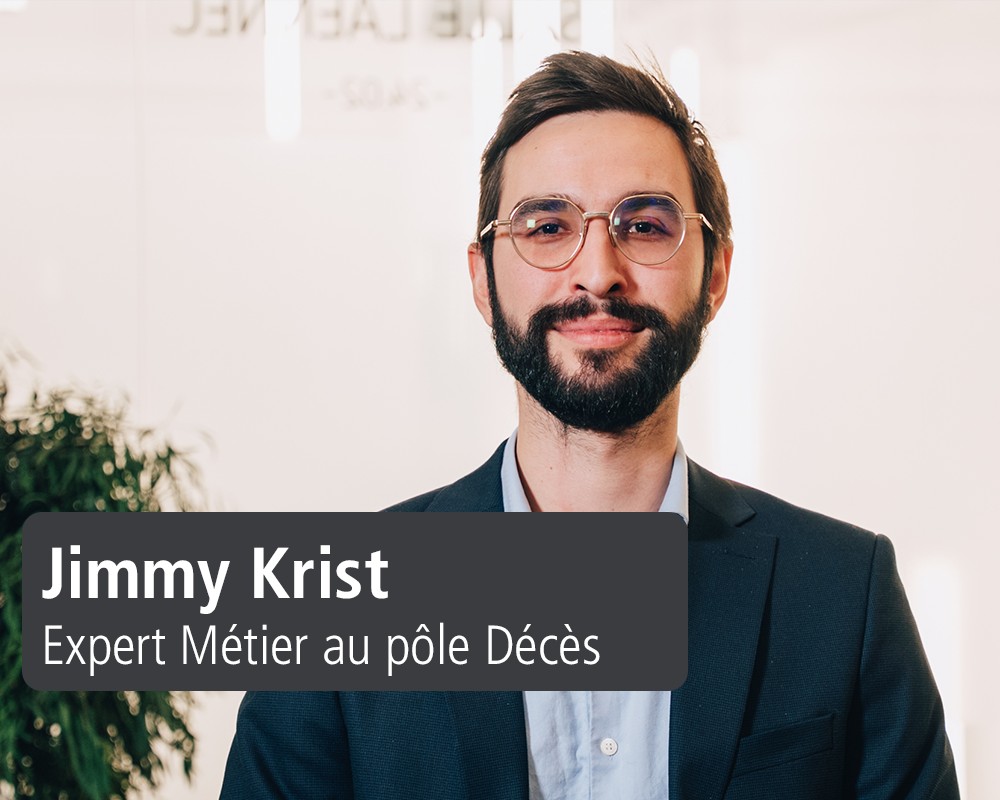 Photo de Jimmy Krist, expert métier au pôle décès