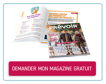 demander votre magazine gratuit pour garder l'esprit tranquille
