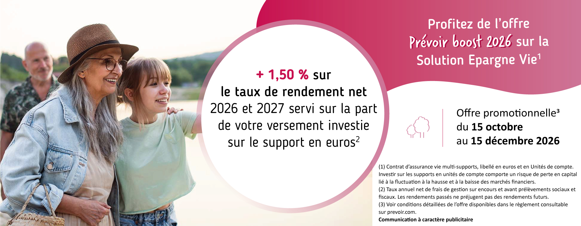 Présentation de l'offre Prévoir boost 2026 disponible en détail sur la page de destination du bouton "en savoir plus"