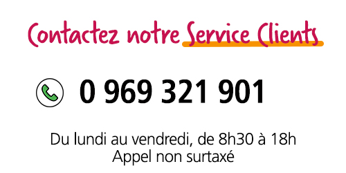 Numéro du service client : 0 969 321 901